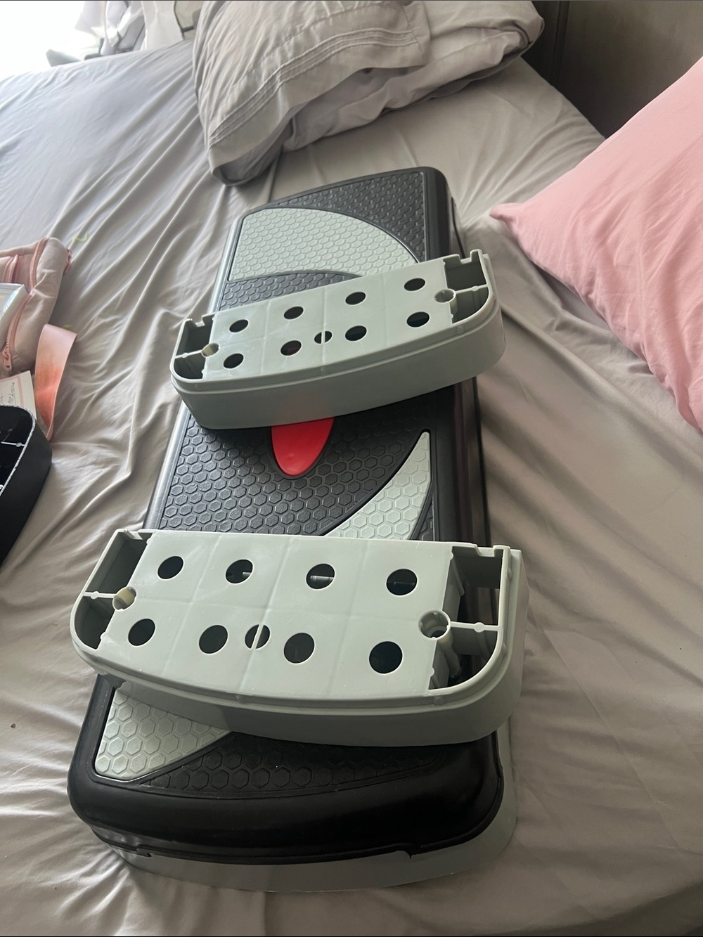 Gray Plastic Step Platform